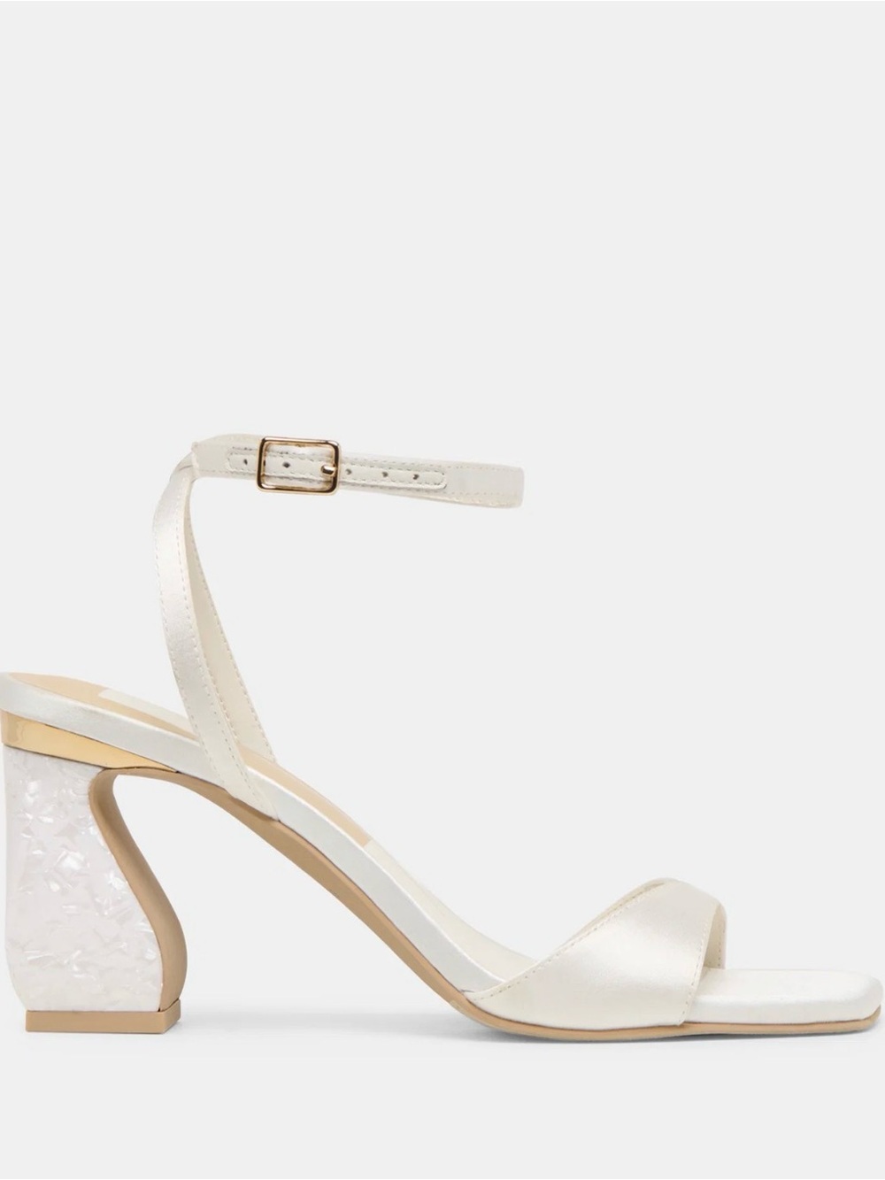 NEW Dolce Vita Tilda Heels - True White Satin